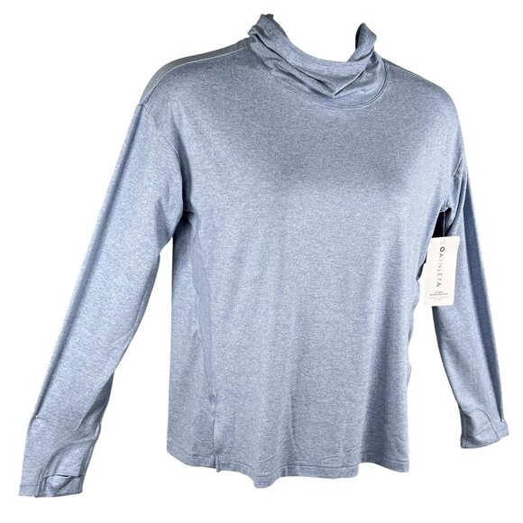 Athleta NWT Womens M Uptempo Hoodie Sweatshirt Jersey Oversized Fit Athleisure - Picture 8 of 16